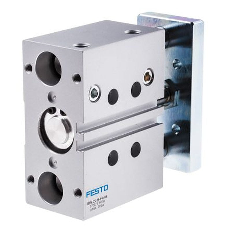 Festo Pneumatic Guided Cylinder - 170923 25 mm Bore, DFM Series, 25 mm Double Acting Acting