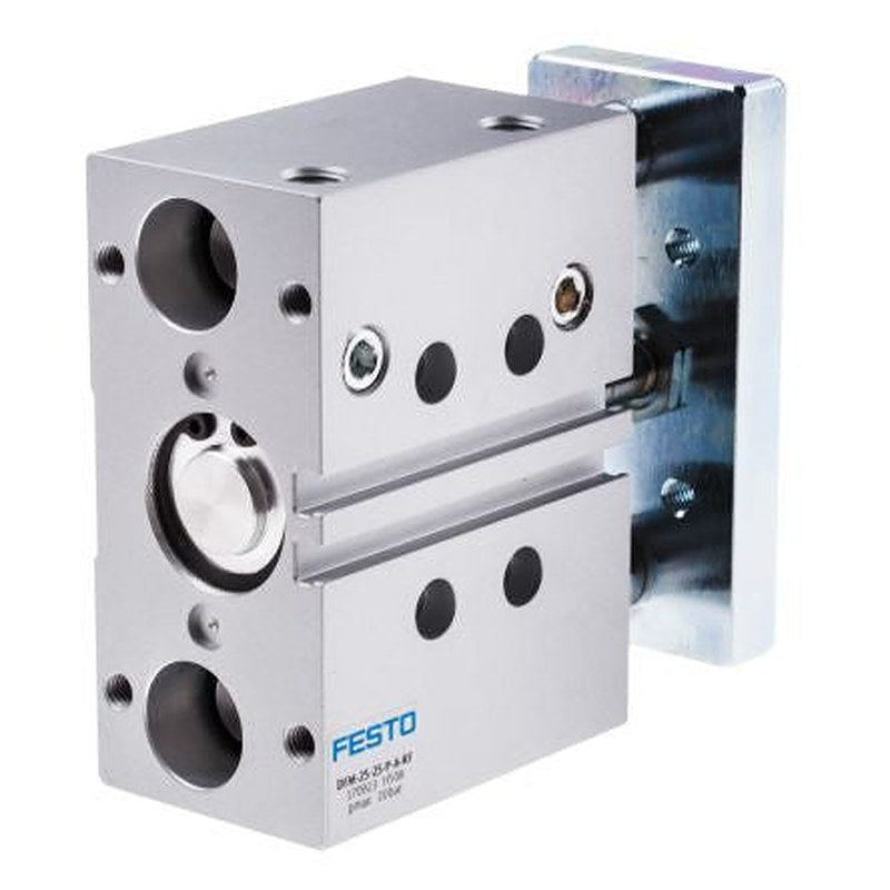 Festo Pneumatic Guided Cylinder - 170924 25 mm Bore, DFM Series, 30 mm Double Acting Acting