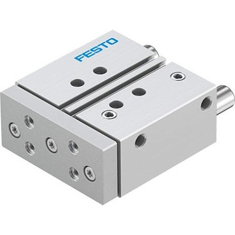 Festo Pneumatic Guided Cylinder - DFM-25-40-P-A-GF-F1A 25 mm Bore, DFM Series, 40 mm Double Acting Acting