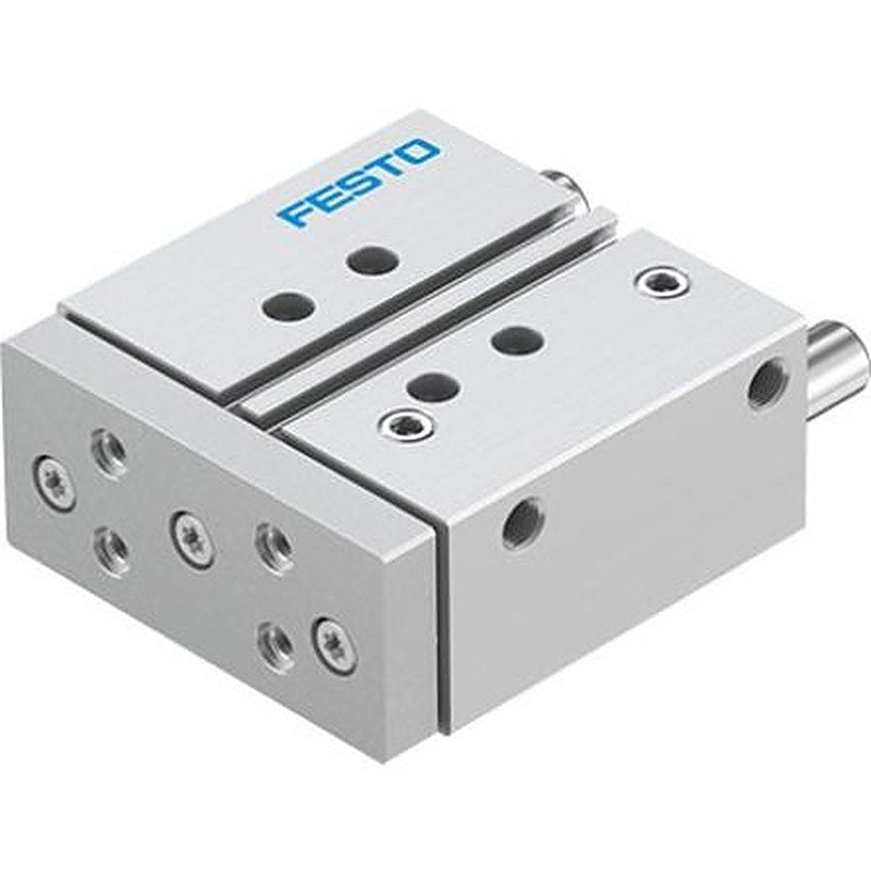 Festo Pneumatic Guided Cylinder - DFM-25-40-P-A-KF-F1A 25 mm Bore, DFM Series, 40 mm Double Acting Acting