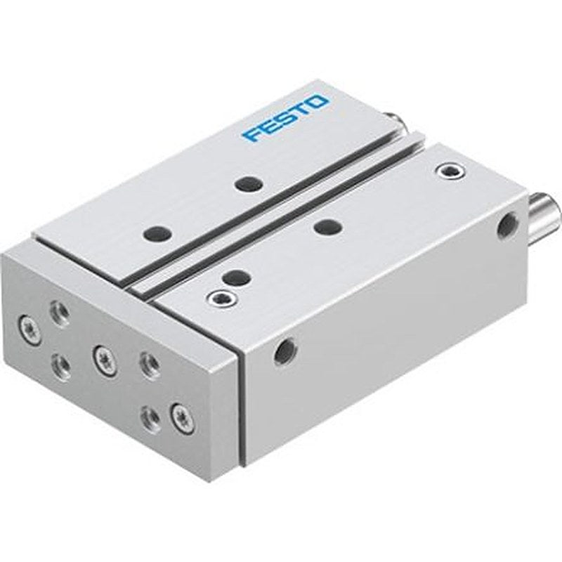 Festo Pneumatic Guided Cylinder - DFM-25-80-P-A-KF-F1A 25 mm Bore, DFM Series, 80 mm Double Acting Acting