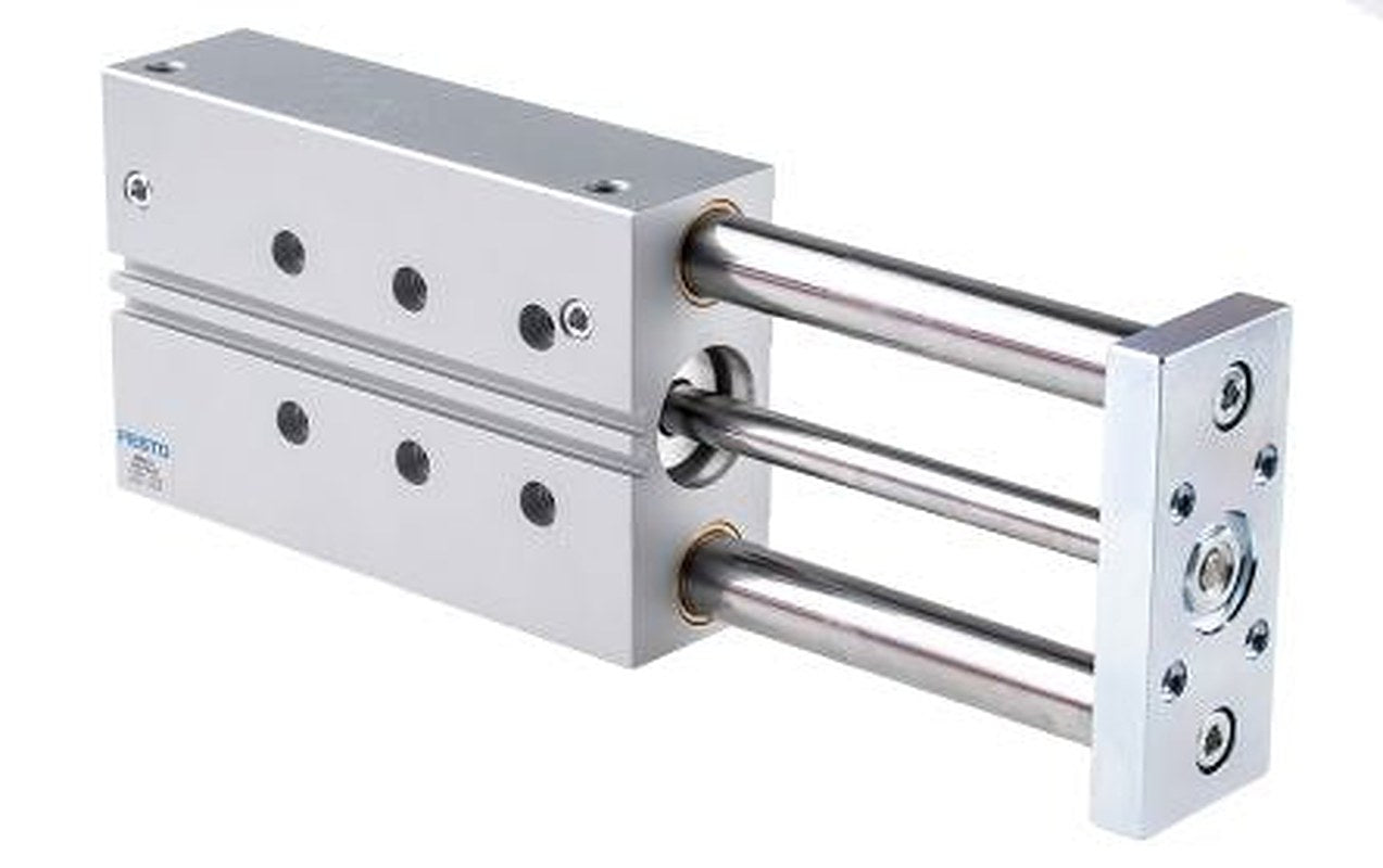 Festo Pneumatic Guided Cylinder - 170861 32 mm Bore, DFM Series, 125 mm Double Acting Acting