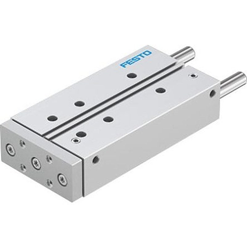 Festo Pneumatic Guided Cylinder - DFM-32-160-P-A-KF-F1A 32 mm Bore, DFM Series, 160 mm Double Acting Acting