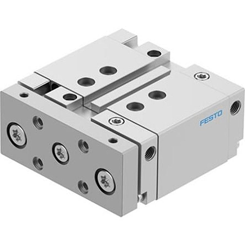 Festo Pneumatic Guided Cylinder - DFM-32-20-B-PPV-A-GF 32 mm Bore, DFM Series, 20 mm Double Acting Acting