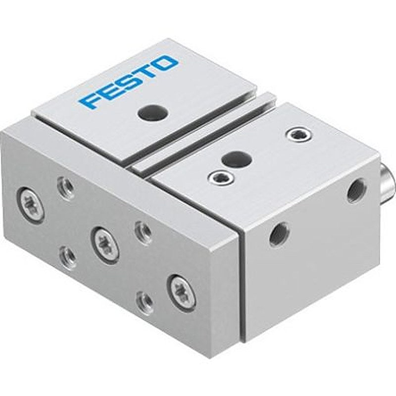Festo Pneumatic Guided Cylinder - DFM-32-20-P-A-KF-F1A 32 mm Bore, DFM Series, 20 mm Double Acting Acting
