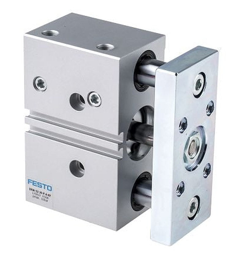Festo Pneumatic Guided Cylinder - 170929 32 mm Bore, DFM Series, 20 mm Double Acting Acting