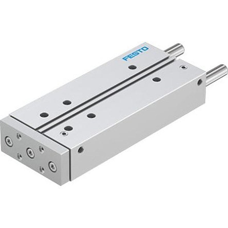 Festo Pneumatic Guided Cylinder - DFM-32-200-P-A-KF-F1A 32 mm Bore, DFM Series, 200 mm Double Acting Acting
