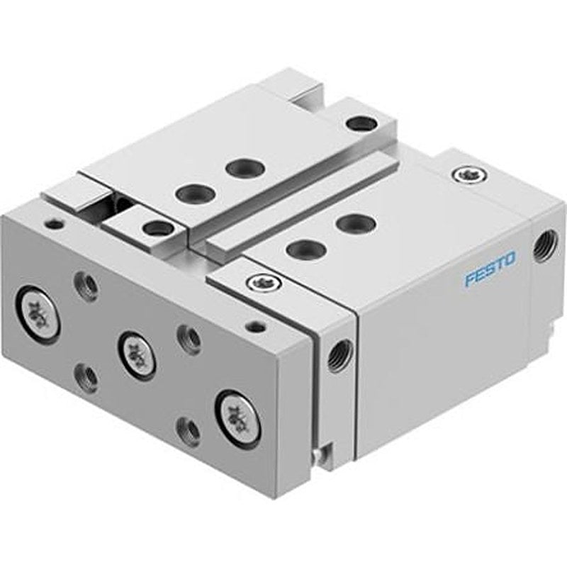 Festo Pneumatic Guided Cylinder - DFM-32-25-B-PPV-A-GF 32 mm Bore, DFM Series, 25 mm Double Acting Acting