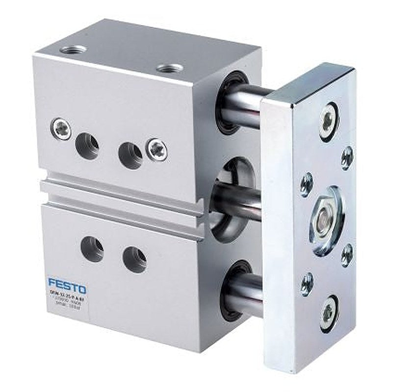 Festo Pneumatic Guided Cylinder - 170930 32 mm Bore, DFM Series, 25 mm Double Acting Acting