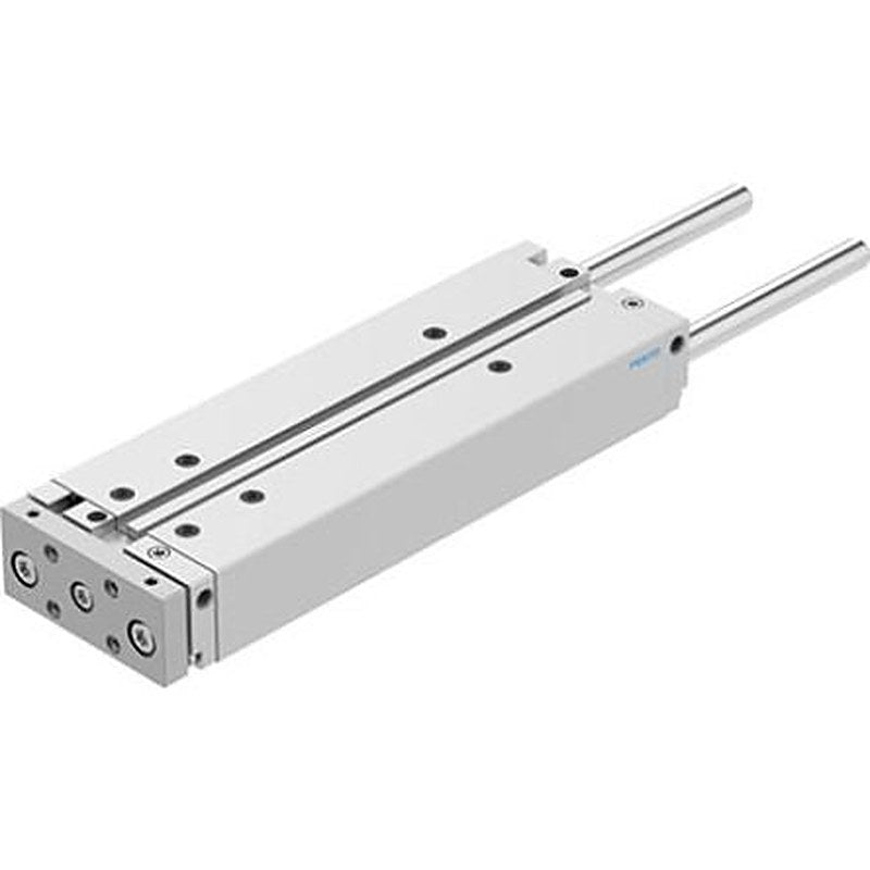 Festo Pneumatic Guided Cylinder - DFM-32-250-B-PPV-A-KF 32 mm Bore, DFM Series, 250 mm Double Acting Acting