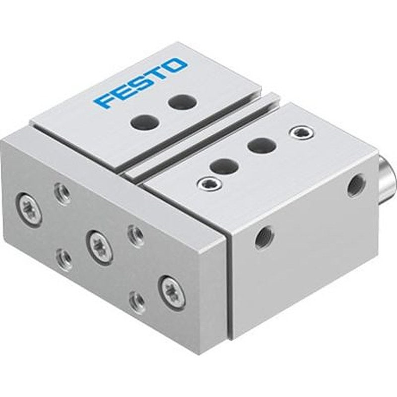 Festo Pneumatic Guided Cylinder - DFM-32-30-P-A-GF-F1A 32 mm Bore, DFM Series, 30 mm Double Acting Acting