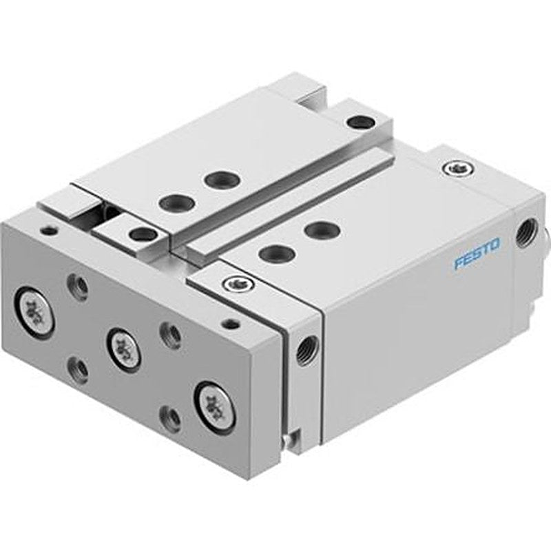 Festo Pneumatic Guided Cylinder - DFM-32-40-B-PPV-A-KF 32 mm Bore, DFM Series, 40 mm Double Acting Acting