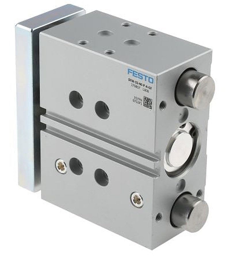 Festo Pneumatic Guided Cylinder - 170857 32 mm Bore, DFM Series, 40 mm Double Acting Acting
