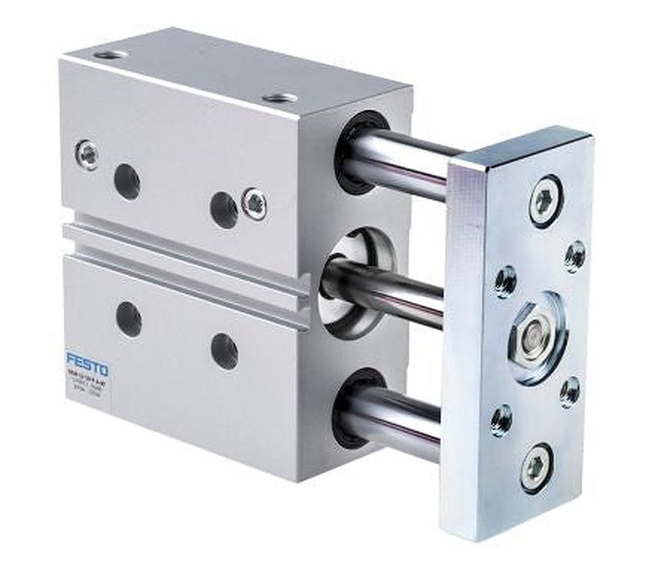 Festo Pneumatic Guided Cylinder - 170933 32 mm Bore, DFM Series, 50 mm Double Acting Acting