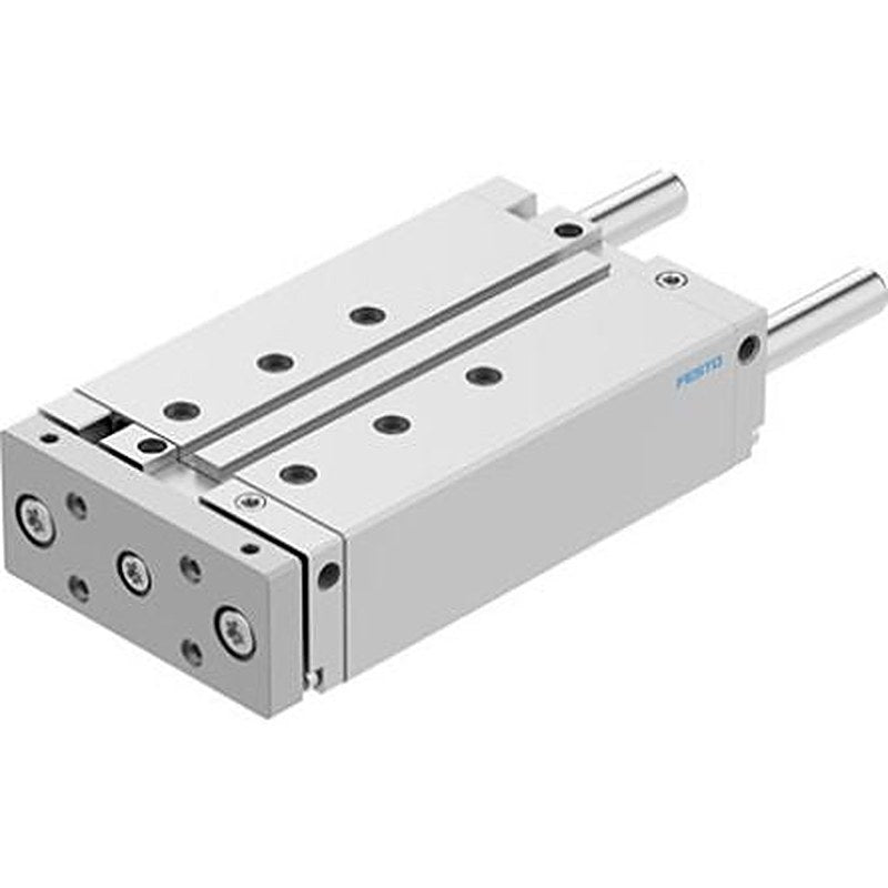 Festo Pneumatic Guided Cylinder - DFM-40-125-B-PPV-A-GF 40 mm Bore, DFM Series, 125 mm Double Acting Acting