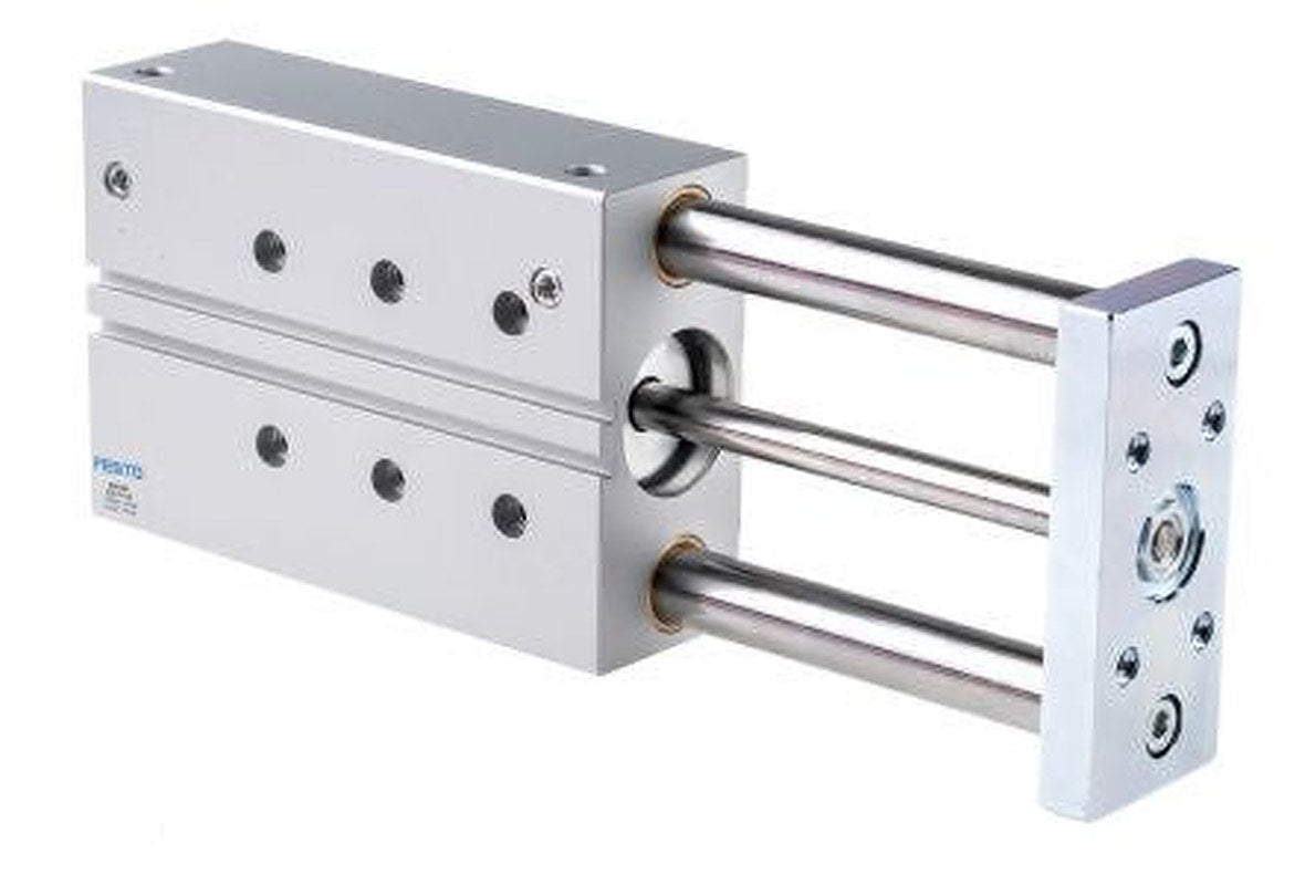 Festo Pneumatic Guided Cylinder - 170870 40 mm Bore, DFM Series, 200 mm Double Acting Acting