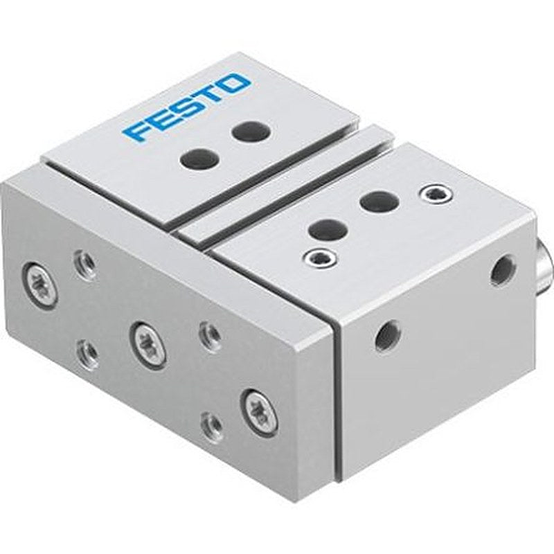 Festo Pneumatic Guided Cylinder - DFM-40-25-P-A-GF-F1A 40 mm Bore, DFM Series, 25 mm Double Acting Acting