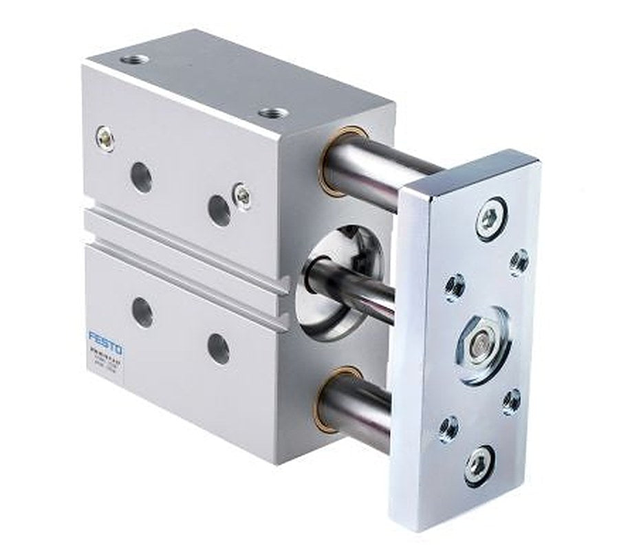 Festo Pneumatic Guided Cylinder - 170865 40 mm Bore, DFM Series, 50 mm Double Acting Acting