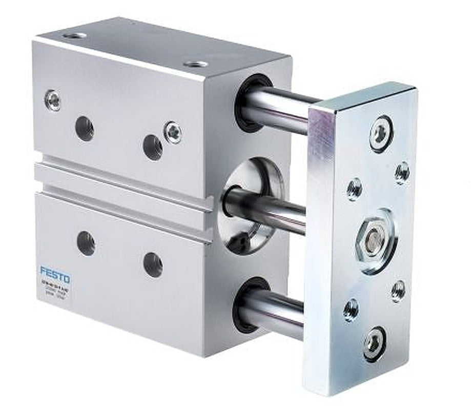 Festo Pneumatic Guided Cylinder - 170940 40 mm Bore, DFM Series, 50 mm Double Acting Acting