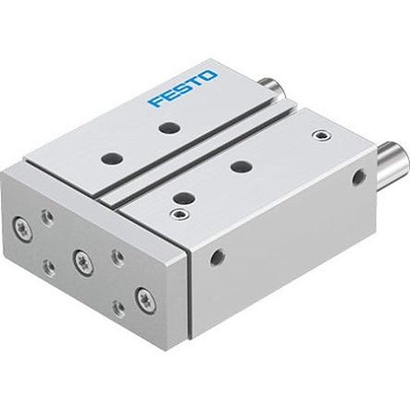 Festo Pneumatic Guided Cylinder - DFM-40-80-P-A-GF-F1A 40 mm Bore, DFM Series, 80 mm Double Acting Acting