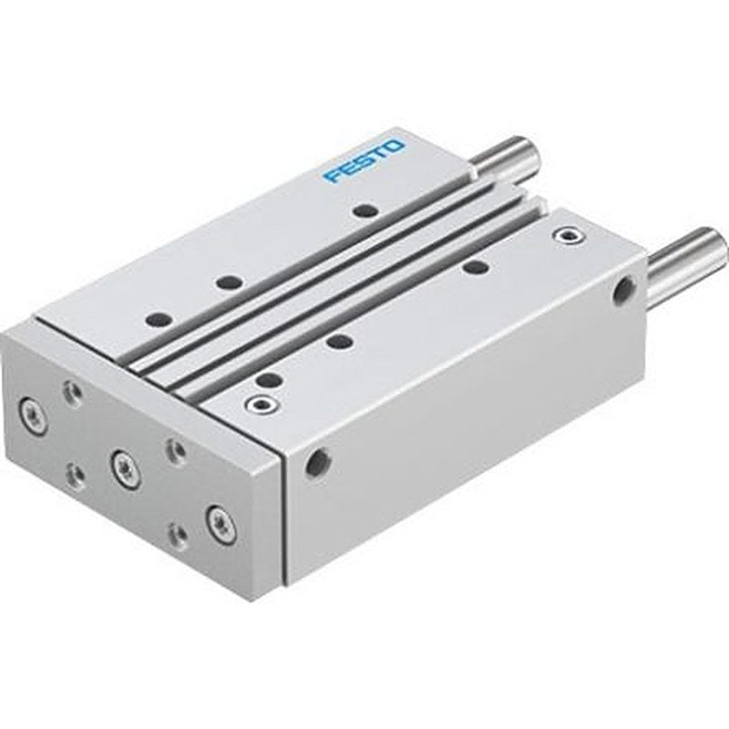 Festo Pneumatic Guided Cylinder - DFM-50-160-P-A-KF-F1A 50 mm Bore, DFM Series, 160 mm Double Acting Acting
