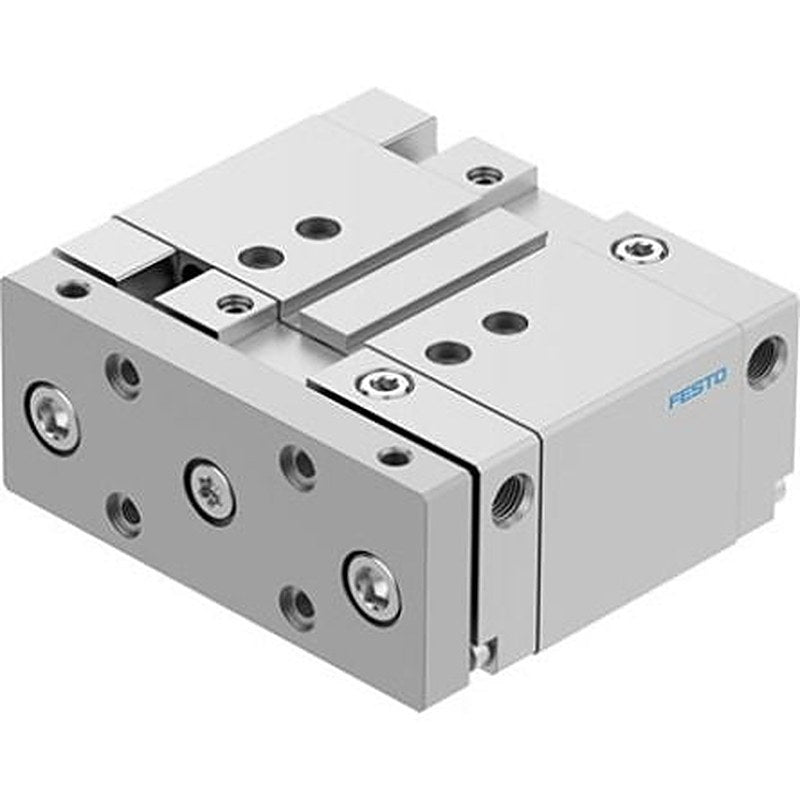 Festo Pneumatic Guided Cylinder - DFM-50-25-B-PPV-A-GF 50 mm Bore, DFM Series, 25 mm Double Acting Acting