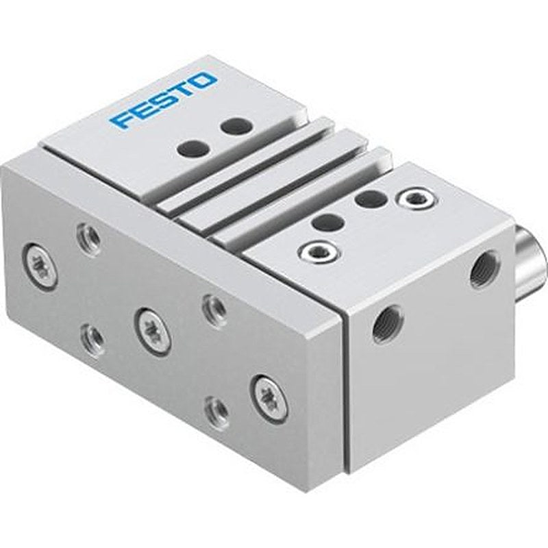 Festo Pneumatic Guided Cylinder - DFM-50-25-P-A-GF-F1A 50 mm Bore, DFM Series, 25 mm Double Acting Acting