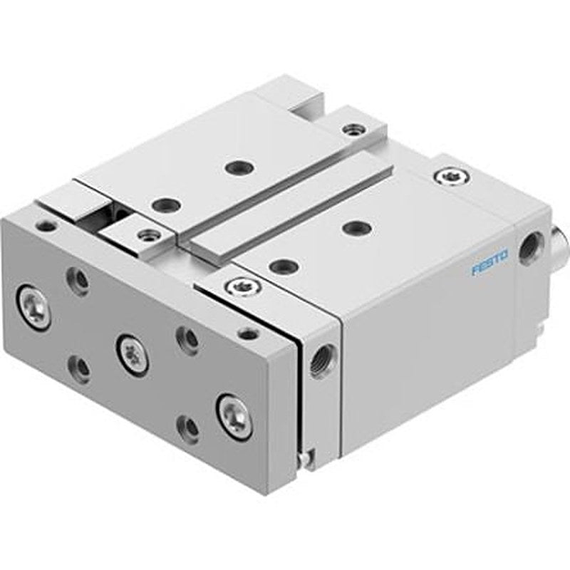 Festo Pneumatic Guided Cylinder - DFM-50-50-B-PPV-A-GF 50 mm Bore, DFM Series, 50 mm Double Acting Acting