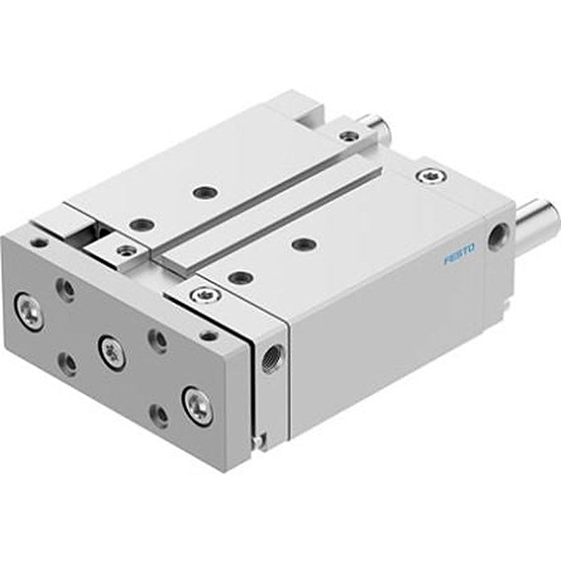 Festo Pneumatic Guided Cylinder - DFM-50-80-B-PPV-A-GF 50 mm Bore, DFM Series, 80 mm Double Acting Acting