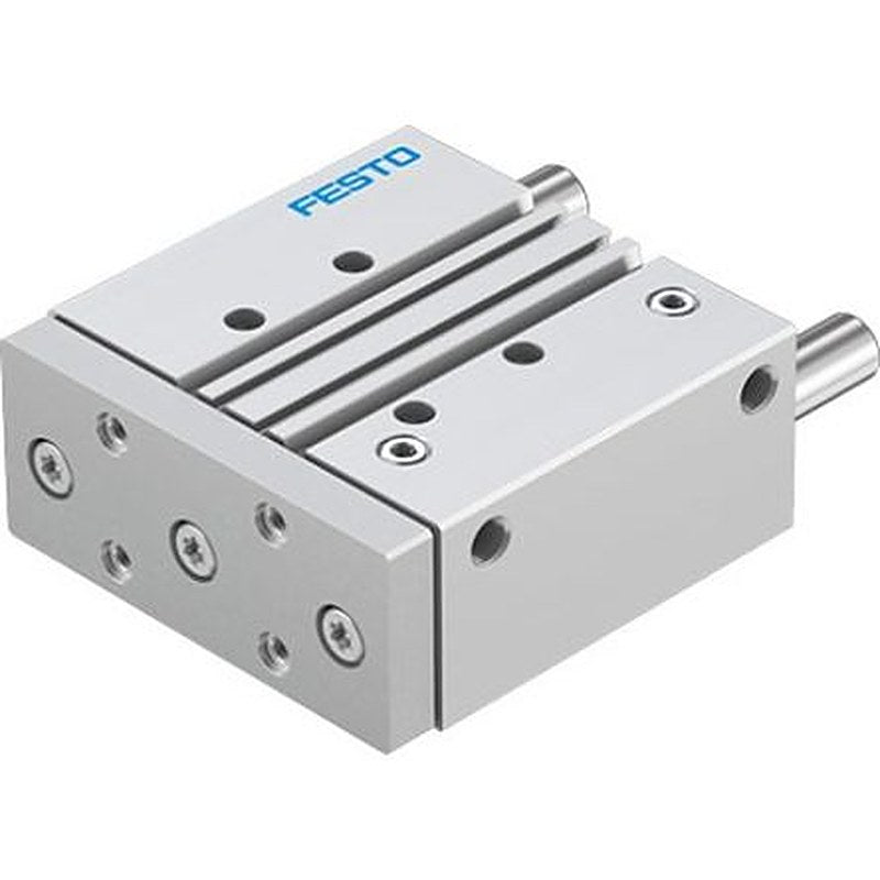 Festo Pneumatic Guided Cylinder - DFM-50-80-P-A-KF-F1A 50 mm Bore, DFM Series, 80 mm Double Acting Acting