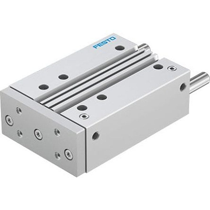 Festo Pneumatic Guided Cylinder - DFM-63-160-P-A-KF-F1A 63 mm Bore, DFM Series, 160 mm Double Acting Acting