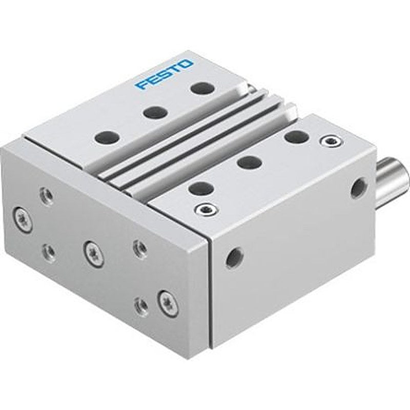 Festo Pneumatic Guided Cylinder - DFM-63-80-P-A-GF-F1A 63 mm Bore, DFM Series, 80 mm Double Acting Acting