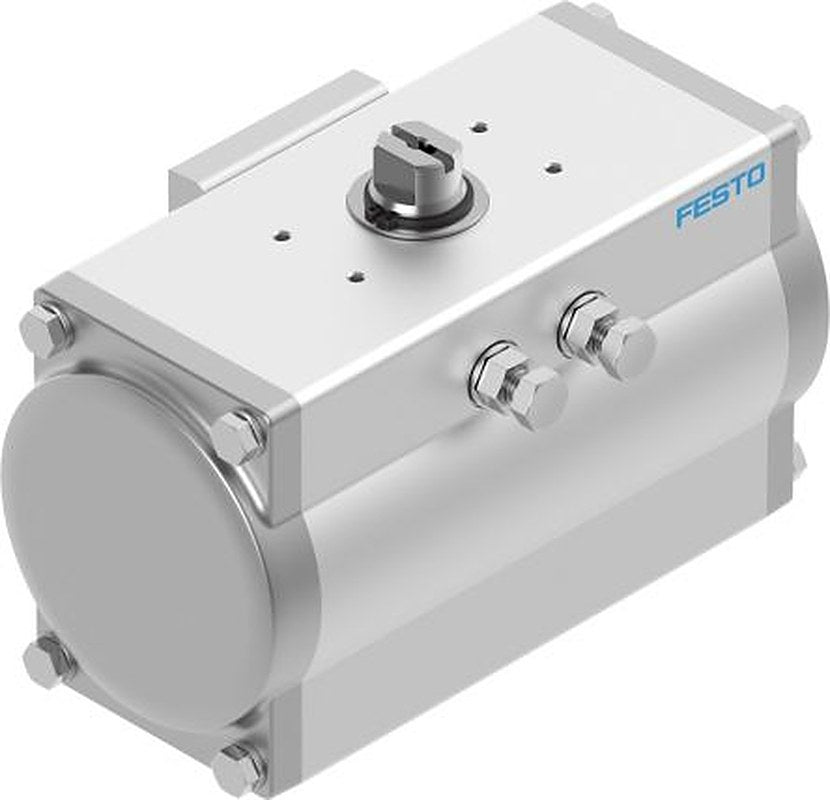 Festo DFPD Series 8 bar Single Acting Action Pneumatic Rotary Actuator, 160 mm Bore, 90 °