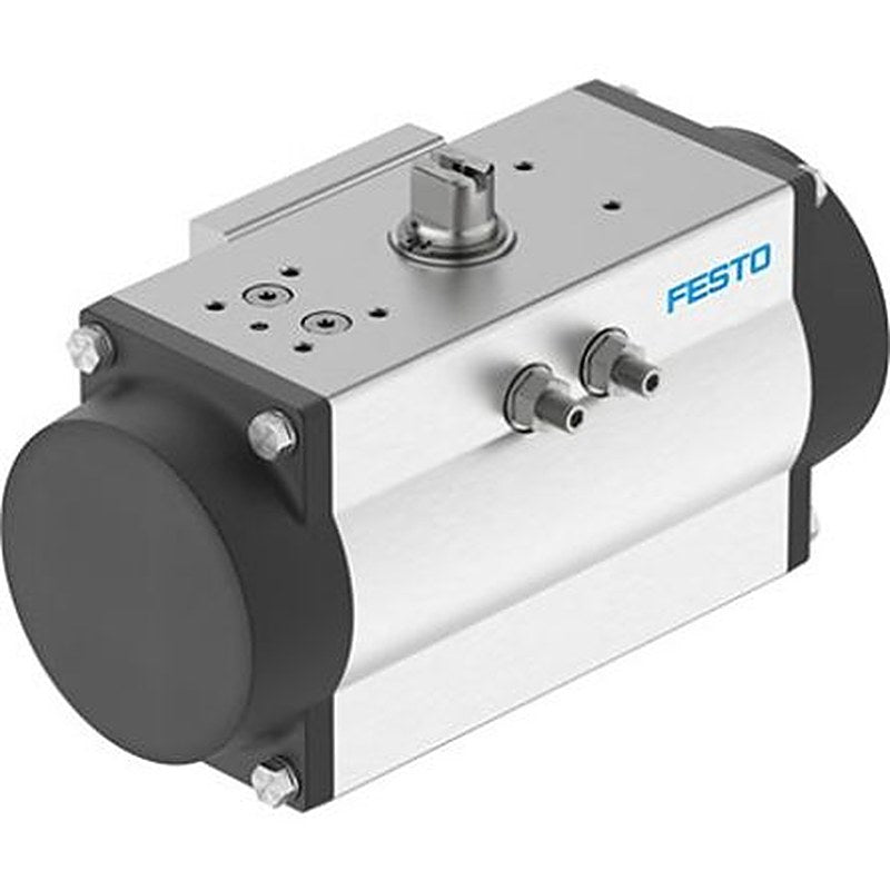 Festo DFPD Series 8 bar Single Acting Action Pneumatic Rotary Actuator, 160 mm Bore, 90 °