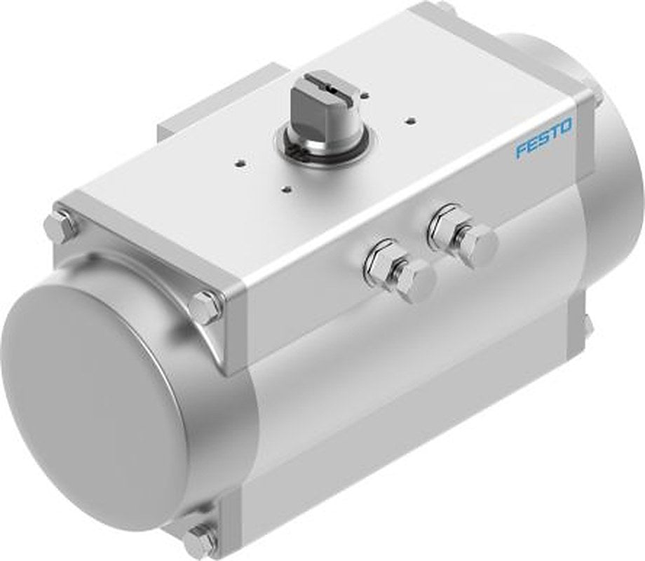 Festo DFPD Series 8 bar Single Acting Action Pneumatic Rotary Actuator, 240 mm Bore, 90 °