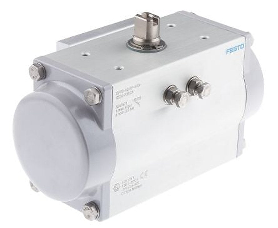 Festo DFPD Series 8 bar Single Acting Action Pneumatic Rotary Actuator, 20 mm Bore
