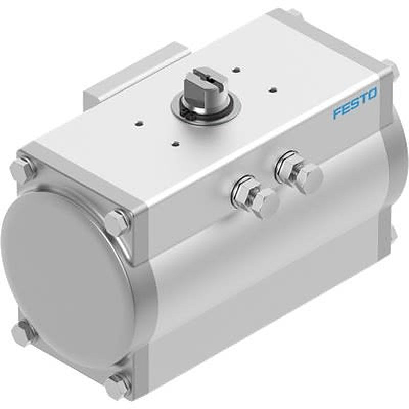 Festo DFPD Series 8 bar Single Acting Action Pneumatic Rotary Actuator, 160 mm Bore, 90 °