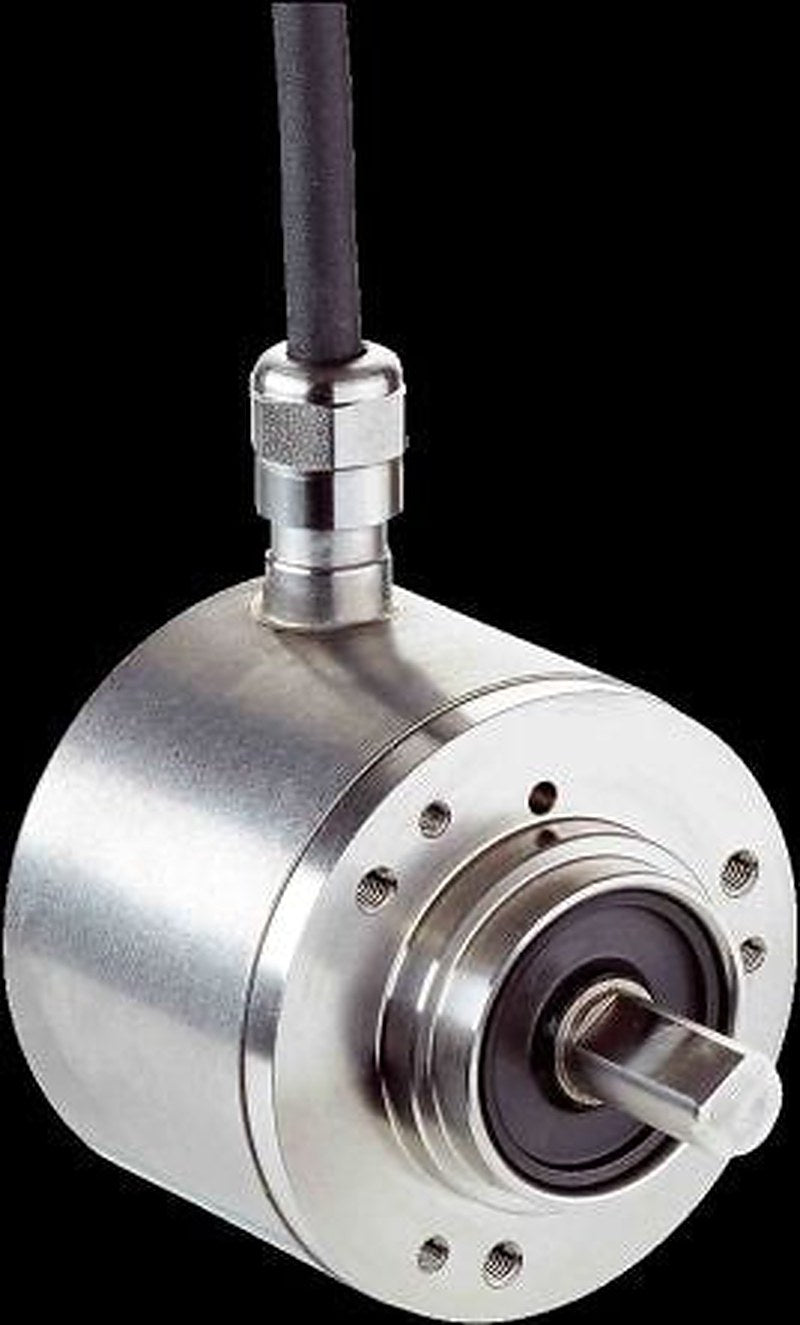 SICK DFS60 Inox Series Incremental Incremental Encoder 32V dc, 65536 ppr ppr, TTL, HTL Signal, Solid Type, 10 mm Shaft