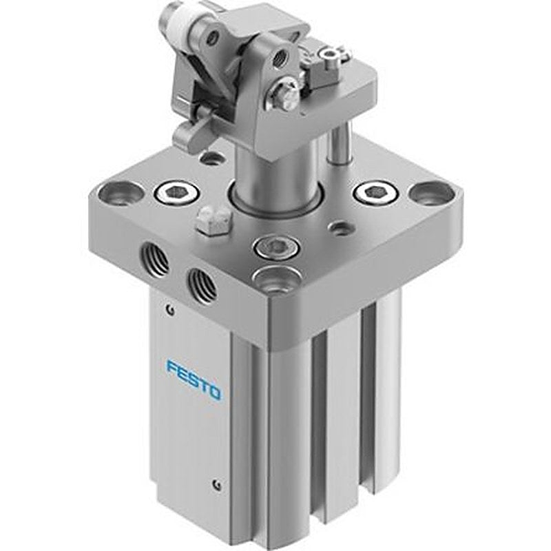 Festo Pneumatic Compact Cylinder - DFST-32-20-DL-Y4-A-G2 32 mm Bore, 20 mm DFST Series, Double Acting Acting