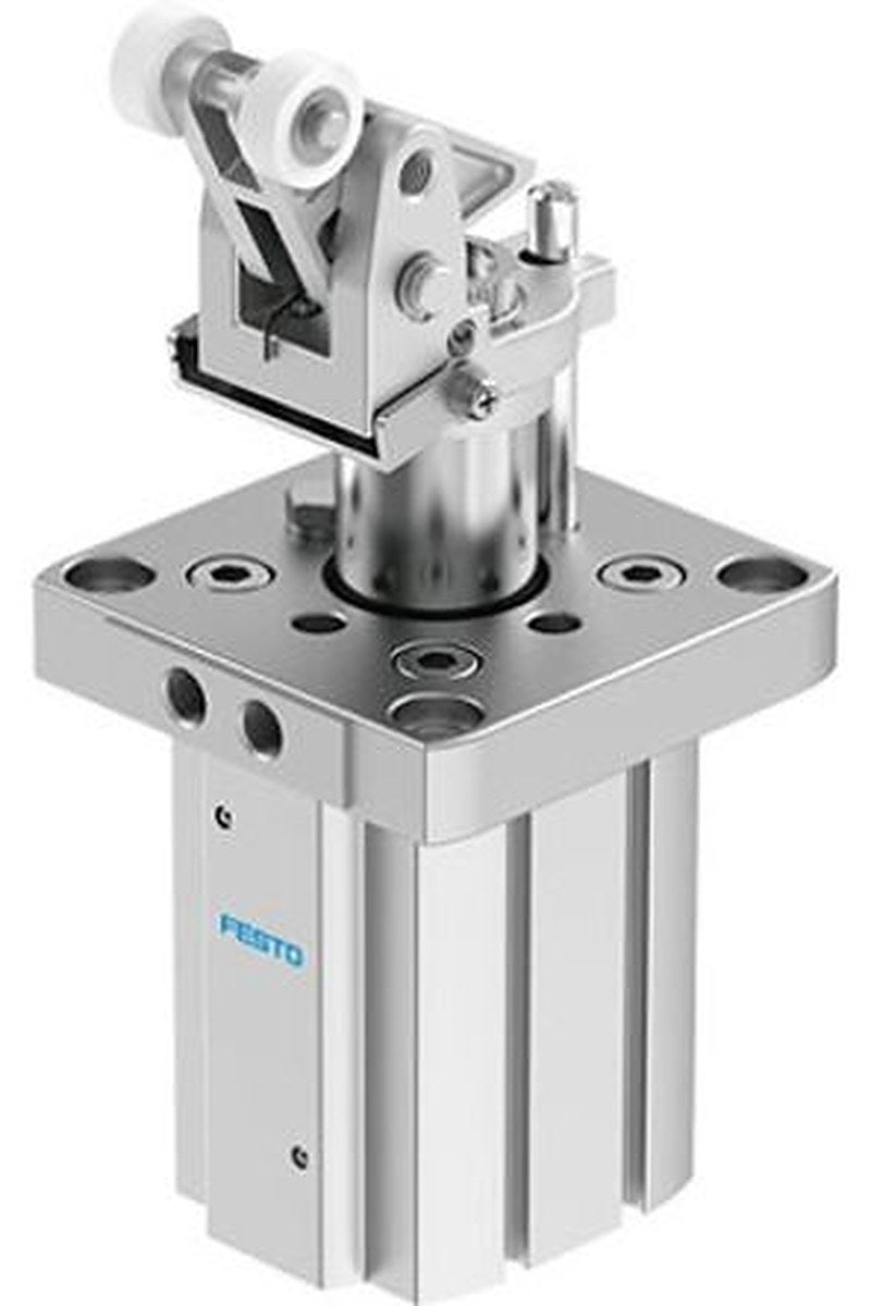 Festo Pneumatic Compact Cylinder - DFST-50-30-L-Y4-A-S-G2 50 mm Bore, 30 mm DFST Series, Double Acting Acting