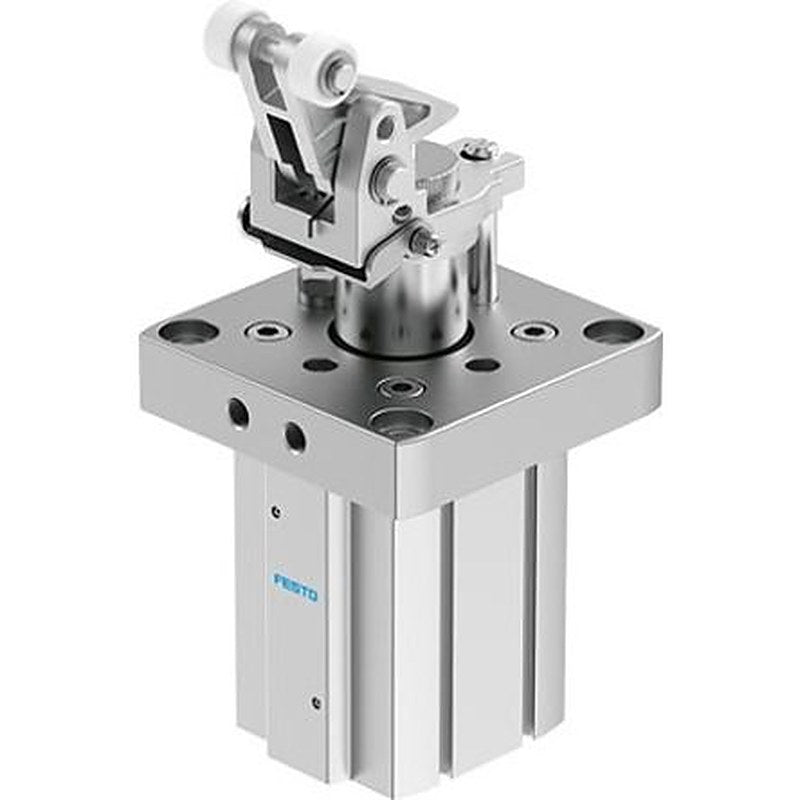 Festo Pneumatic Compact Cylinder - DFST-63-30-L-Y4-A-G2 63 mm Bore, 30 mm DFST Series, Double Acting Acting