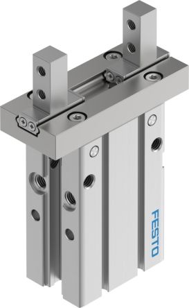 Festo 2 Finger Single Acting Action Pneumatic Gripper, DHPC-L-20-A-NO-S, Parallel Gripping Type
