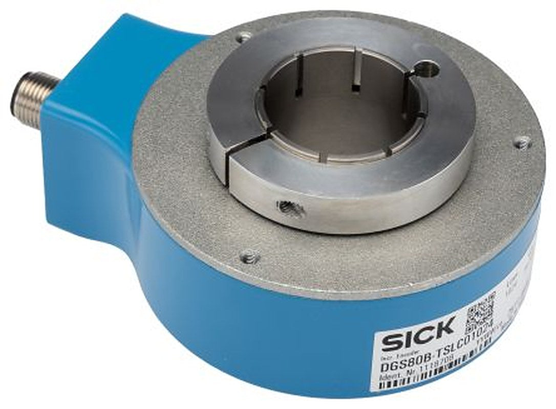 SICK DGS80/90 Series Incremental Incremental Encoder 30V, 1024 ppr ppr, HTL/Push Pull Signal, Through Hollow Type, 30 mm
