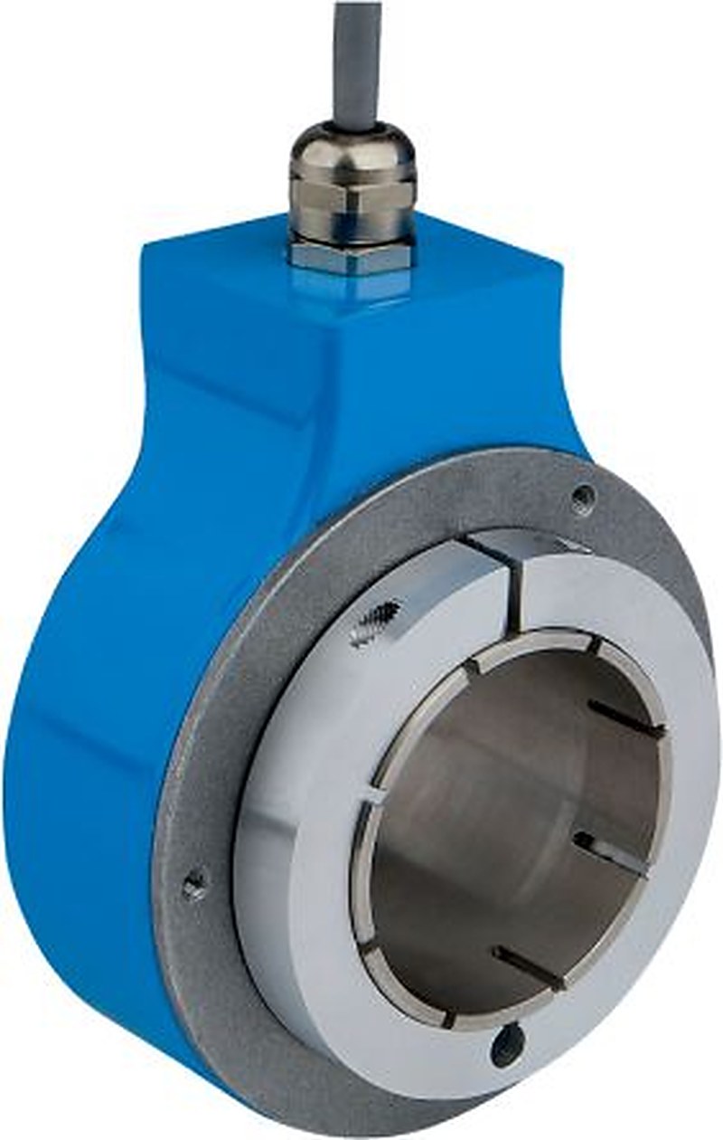 SICK DGS80 Series Incremental Incremental Encoder 30V, 1024 ppr ppr, HTL Signal, Through Hollow Type, 30 mm Shaft