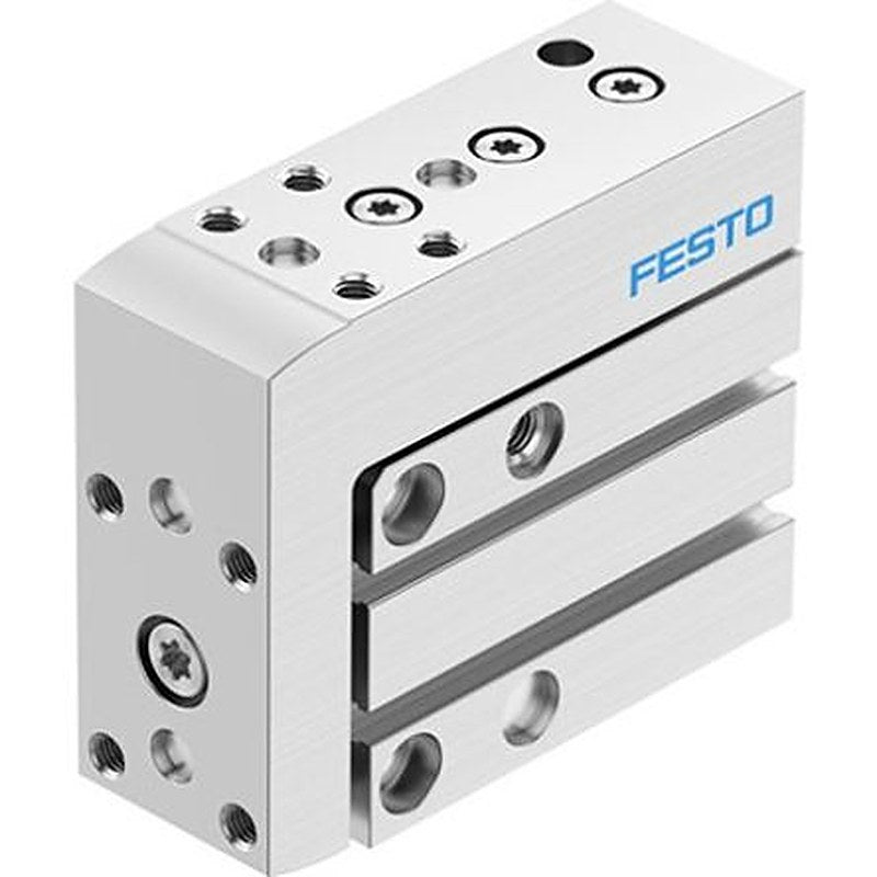 Festo Pneumatic Guided Cylinder - DGSS-16-10-E1A 16 mm Bore, DGSS Series, 10 mm Double Acting Acting
