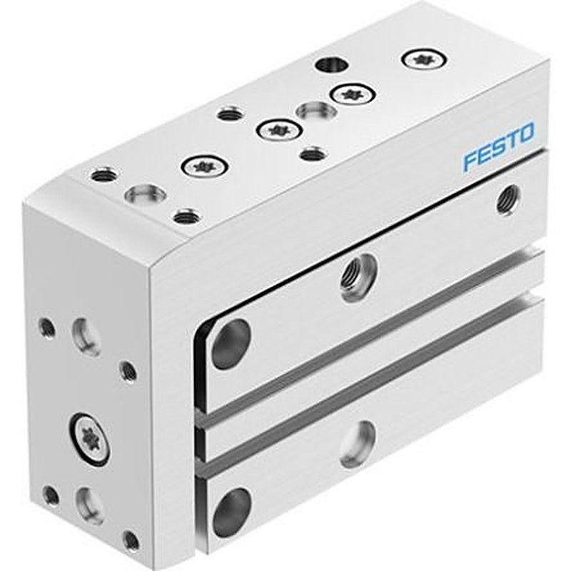 Festo Pneumatic Guided Cylinder - DGSS-20-30-E1A 20 mm Bore, DGSS Series, 30 mm Double Acting Acting