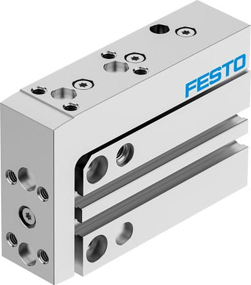 Festo Pneumatic Guided Cylinder - DGSS-6-20-E1A 6 mm Bore, DGSS Series, 20 mm Double Acting Acting