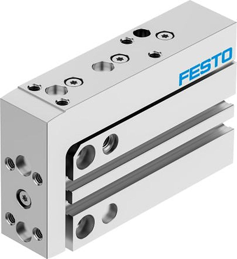 Festo Pneumatic Guided Cylinder - DGSS-6-25-E1A 6 mm Bore, DGSS Series, 25 mm Double Acting Acting
