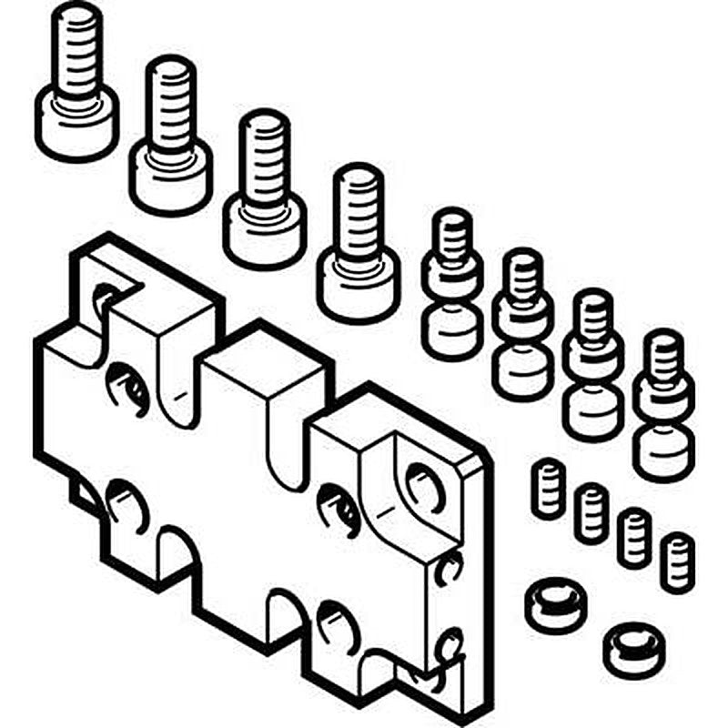 Festo Adapter Kit DHAA-G-G3-10-B11-16, For Use With Pneumatic Cylinder & Actuator