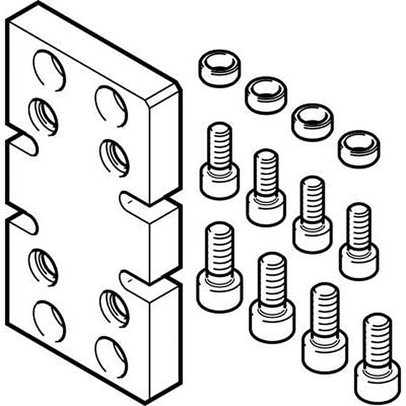 Festo Adapter Kit DHAA-G-G3-20-B11-25, For Use With Pneumatic Cylinder & Actuator